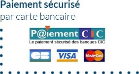 Payer en toute sécurité avec notre partenaire CIC